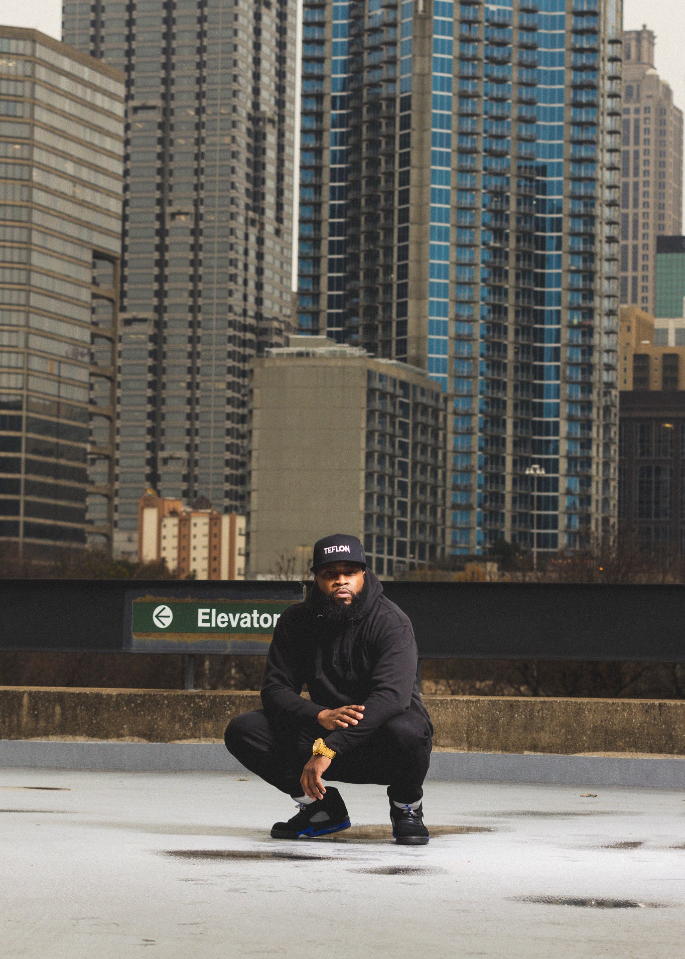 Murdered Out Teflon Hoodie